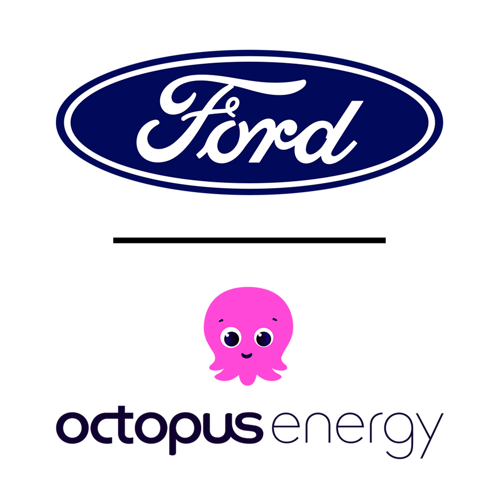 Ford and Octopus Energy logo
