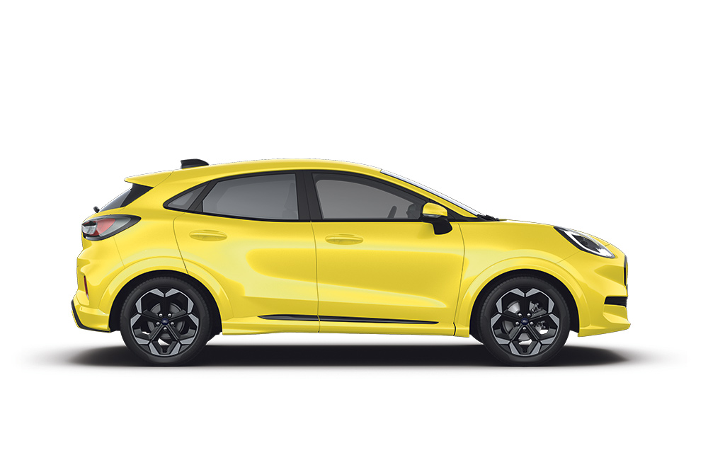 Eine gelbe Puma Gen-E