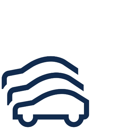 Mehrere Ford Fahrzeuge