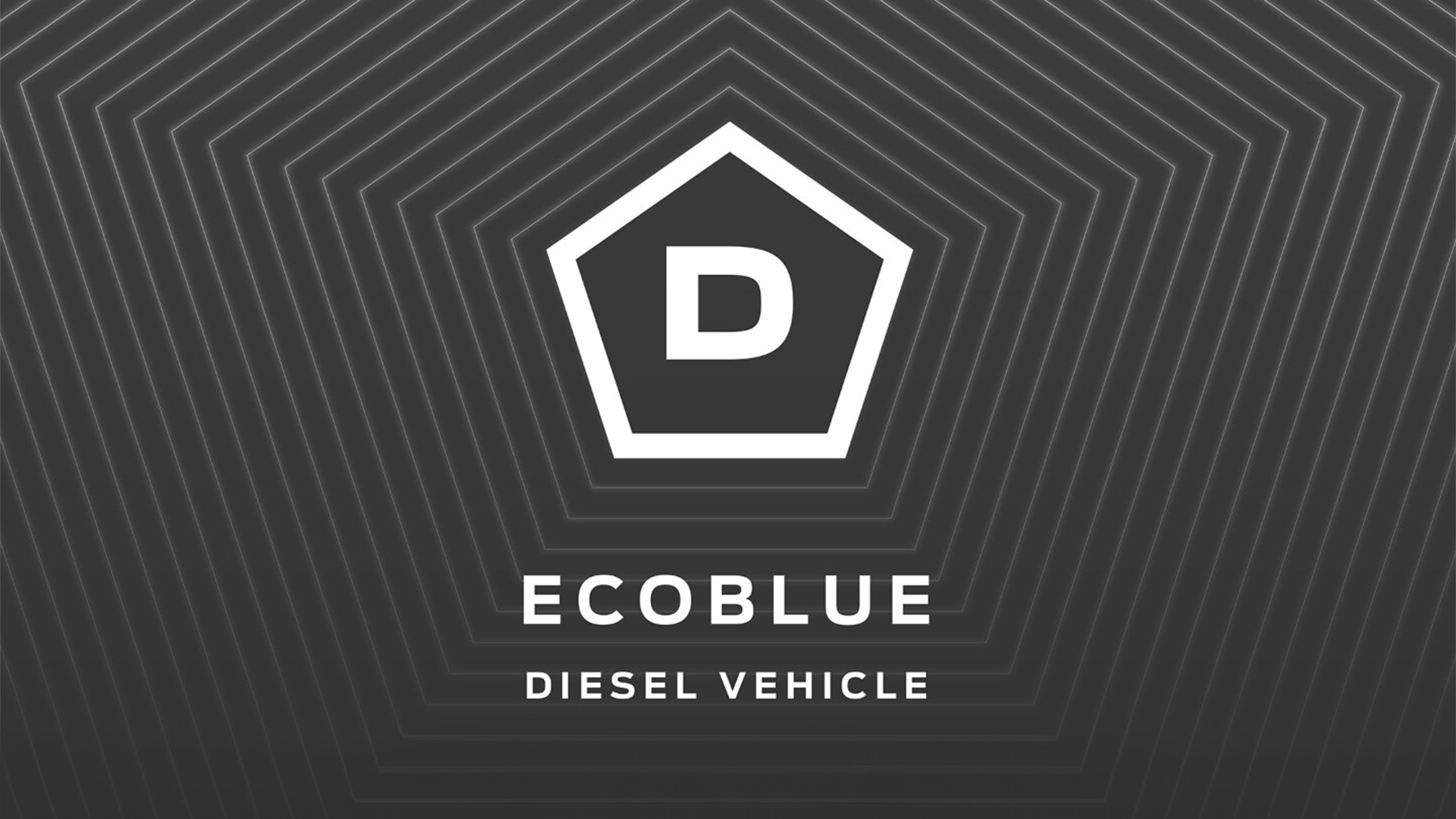 Logo für EcoBlue-Dieselfahrzeuge.